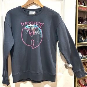 🖤 Wu-Tang Clan Official Licensed Charcoal Gray Sweatshirt Fanwear Iconic Size S